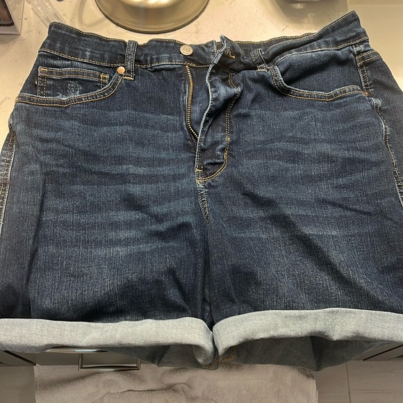 Judy Blue 1XL Jean Shorts - Picture 1 of 11